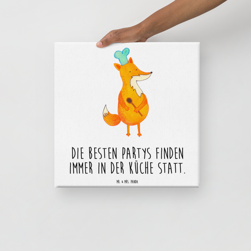 Leinwand Bild Fuchs Koch Leinwand, Bild, Kunstdruck, Wanddeko, Dekoration, Fuchs, Füchse, Koch Geschenk, Küche Spruch, Küche Deko, Köche, Bäcker, Party Spruch, Spruch lustig, witzig