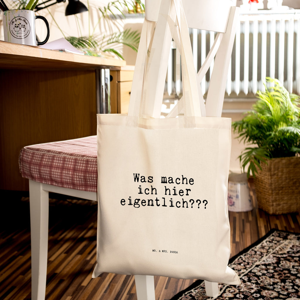 Tragetasche Sprüche und Zitate Was mache ich hier eigentlich??? Beuteltasche, Beutel, Einkaufstasche, Jutebeutel, Stoffbeutel, Spruch, Sprüche, lustige Sprüche, Weisheiten, Zitate, Spruch Geschenke, Spruch Sprüche Weisheiten Zitate Lustig Weisheit Worte