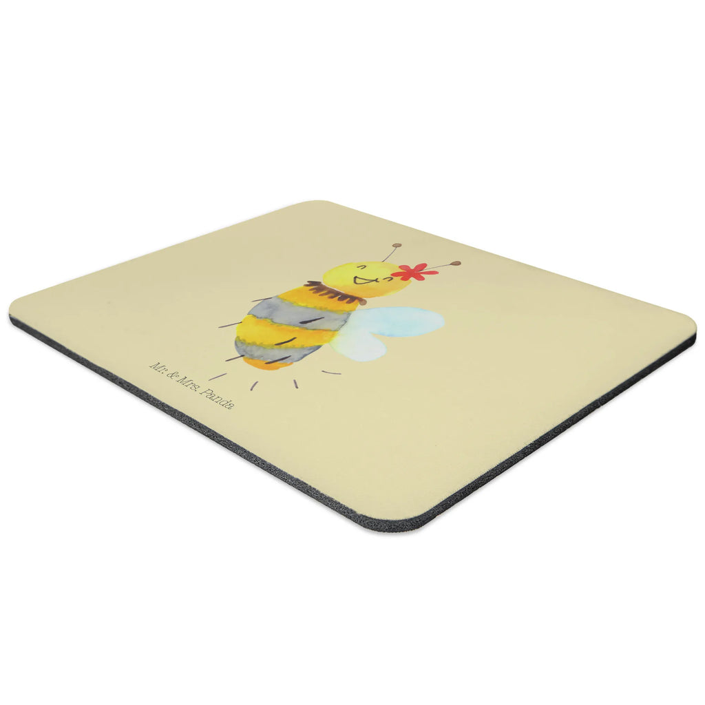 Mauspad Biene Blume Mousepad, Computer zubehör, Büroausstattung, PC Zubehör, Arbeitszimmer, Mauspad, Einzigartiges Mauspad, Designer Mauspad, Mausunterlage, Mauspad Büro, Biene, Wespe, Hummel