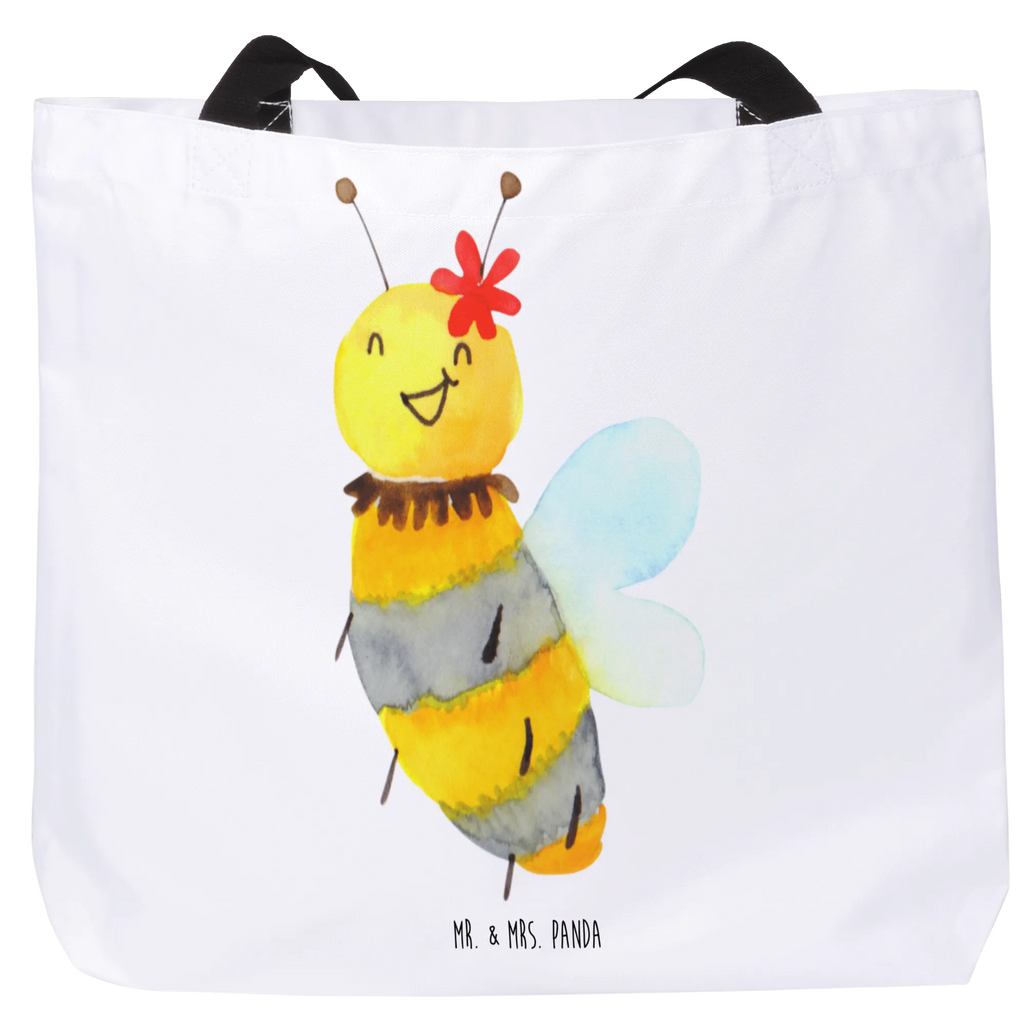 Shopper Biene Blume Beutel, Einkaufstasche, Tasche, Strandtasche, Einkaufsbeutel, Shopper, Schultasche, Freizeittasche, Tragebeutel, Schulbeutel, Alltagstasche, Biene, Wespe, Hummel