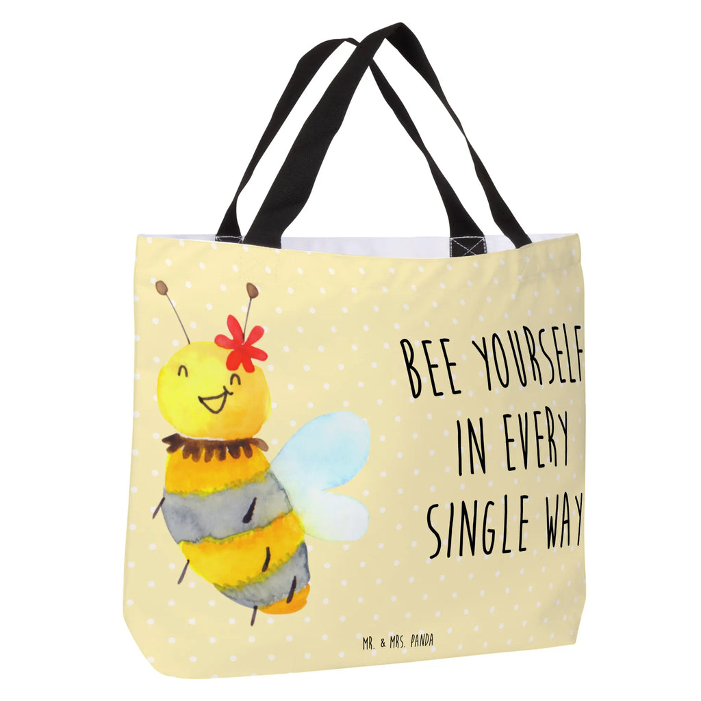 Shopper Biene Blume Beutel, Einkaufstasche, Tasche, Strandtasche, Einkaufsbeutel, Shopper, Schultasche, Freizeittasche, Tragebeutel, Schulbeutel, Alltagstasche, Biene, Wespe, Hummel