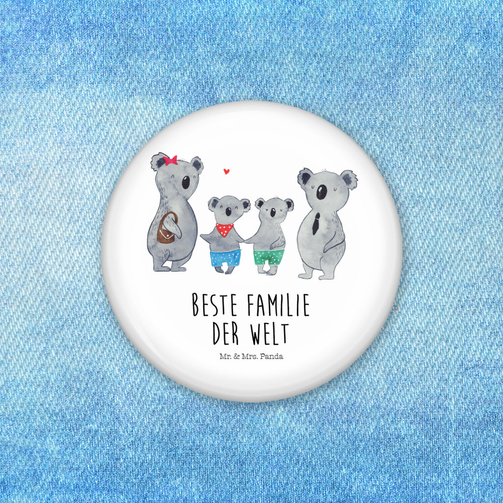 Button Koala Familie zwei 50mm Button, Button, Pin, Anstecknadel, Familie, Vatertag, Muttertag, Bruder, Schwester, Mama, Papa, Oma, Opa, Koala, Koalabär, beste Familie, Familienzeit, Familienleben, Koalafamilie, Lieblingsfamilie