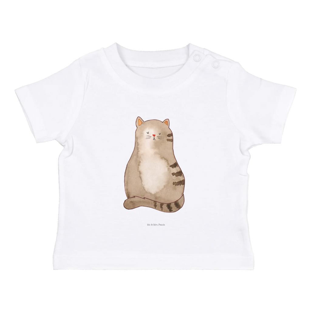 Organic Baby Shirt Katze Sitzen Baby T-Shirt, Jungen Baby T-Shirt, Mädchen Baby T-Shirt, Shirt, Katze, Katzenmotiv, Katzenfan, Katzendeko, Katzenfreund, Katzenliebhaber, Katzenprodukte, Katzenartikel, Katzenaccessoires, Katzensouvenirs, Katzenliebhaberprodukte, Katzenmotive, Katzen, Kater, Mietze, Cat, Cats, Katzenhalter, Katzenbesitzerin, Haustier, Katzenliebe, Lebensinhalt, Liebe, Mittelpunkt, Familie