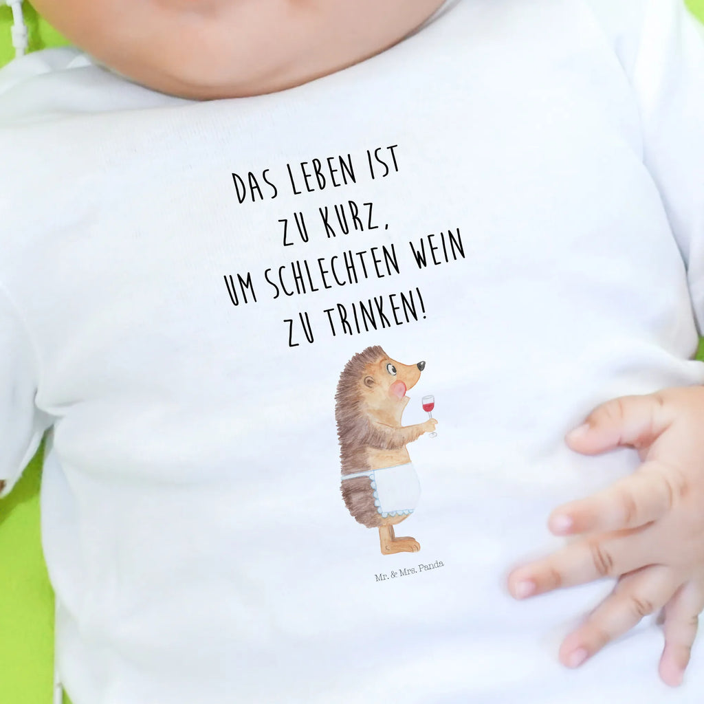 Organic Baby Shirt Igel Wein Baby T-Shirt, Jungen Baby T-Shirt, Mädchen Baby T-Shirt, Shirt, Tiermotive, Gute Laune, lustige Sprüche, Tiere, Wein Spruch, Igel, Geschenk Weintrinker, Geschenk Weinliebhaber, Wein Deko, Weinglas, Rotwein, Weißwein, Wein trinken