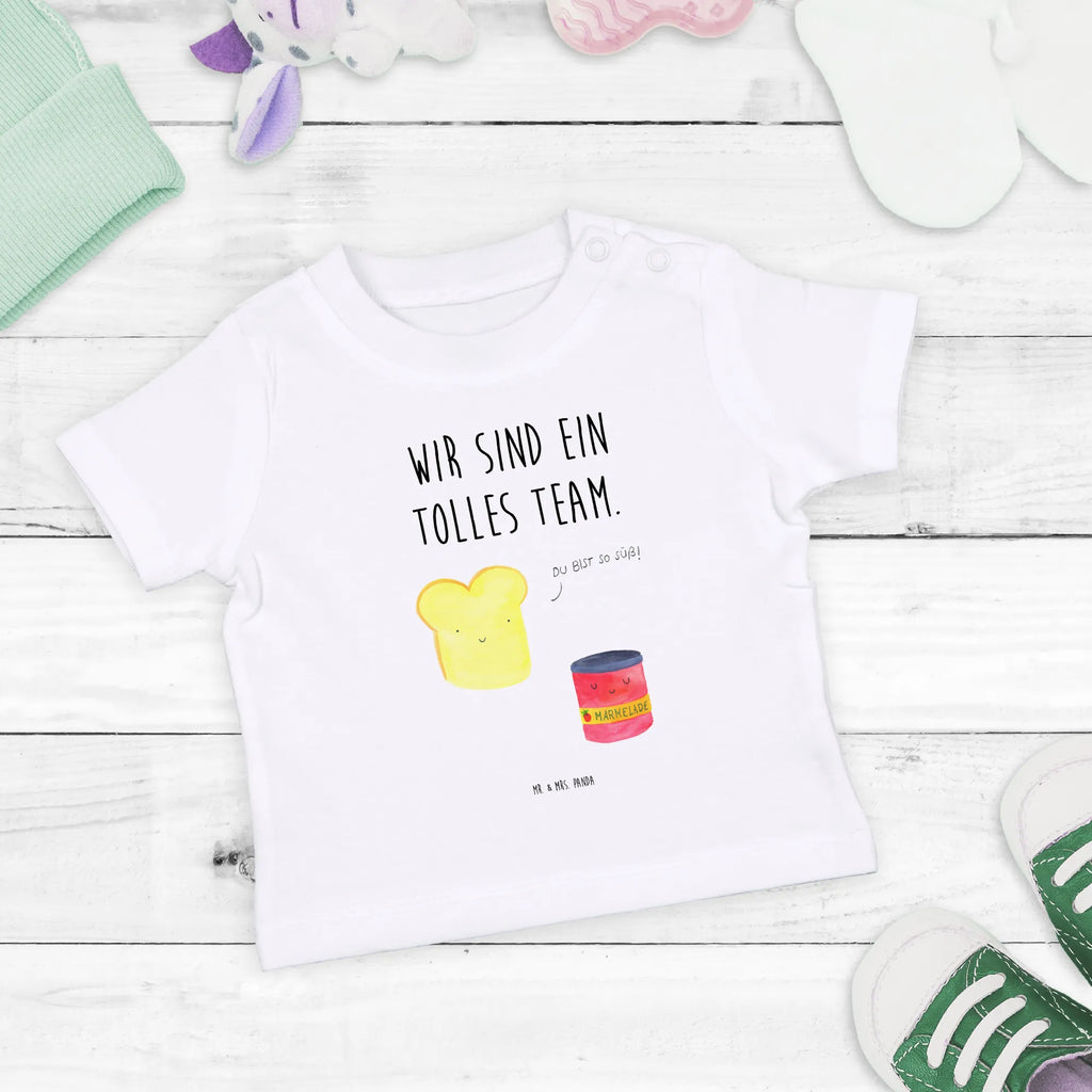 Organic Baby Shirt Toast Marmelade Baby T-Shirt, Jungen Baby T-Shirt, Mädchen Baby T-Shirt, Shirt, Tiermotive, Gute Laune, lustige Sprüche, Tiere, Toast, Marmelade, Dreamteam, süße Postkarte, süß, Küche Deko, Küche Spruch, Frühstück Einladung, Brot, Toastbrot