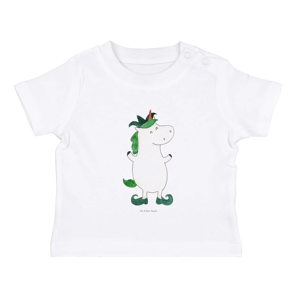 Organic Baby Shirt Einhorn Joker Baby T-Shirt, Jungen Baby T-Shirt, Mädchen Baby T-Shirt, Shirt, Einhorn, Einhörner, Einhorn Deko, Pegasus, Unicorn, Hofnarr, Kasper, Gaukler, Mittelalter