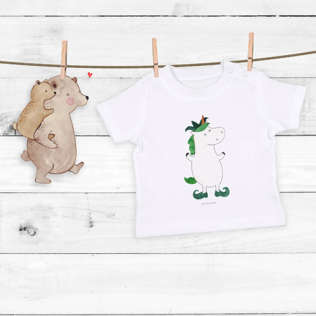 Organic Baby Shirt Einhorn Joker Baby T-Shirt, Jungen Baby T-Shirt, Mädchen Baby T-Shirt, Shirt, Einhorn, Einhörner, Einhorn Deko, Pegasus, Unicorn, Hofnarr, Kasper, Gaukler, Mittelalter