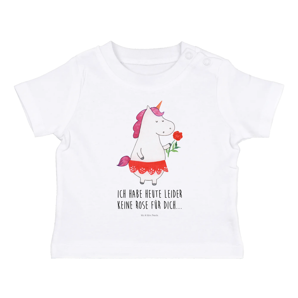 Organic Baby Shirt Einhorn Dame Baby T-Shirt, Jungen Baby T-Shirt, Mädchen Baby T-Shirt, Shirt, Einhorn, Einhörner, Einhorn Deko, Pegasus, Unicorn, Dame, Lady, feine Dame, Freundin, Frau, Bachelor, Bachelorette, Abfuhr, Schluss machen, Trennung