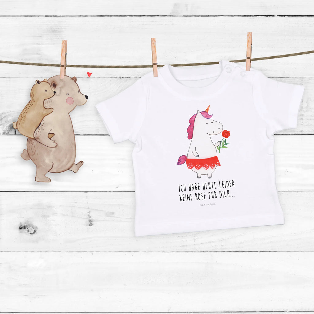 Organic Baby Shirt Einhorn Dame Baby T-Shirt, Jungen Baby T-Shirt, Mädchen Baby T-Shirt, Shirt, Einhorn, Einhörner, Einhorn Deko, Pegasus, Unicorn, Dame, Lady, feine Dame, Freundin, Frau, Bachelor, Bachelorette, Abfuhr, Schluss machen, Trennung