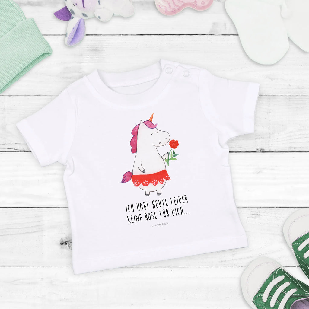 Organic Baby Shirt Einhorn Dame Baby T-Shirt, Jungen Baby T-Shirt, Mädchen Baby T-Shirt, Shirt, Einhorn, Einhörner, Einhorn Deko, Pegasus, Unicorn, Dame, Lady, feine Dame, Freundin, Frau, Bachelor, Bachelorette, Abfuhr, Schluss machen, Trennung