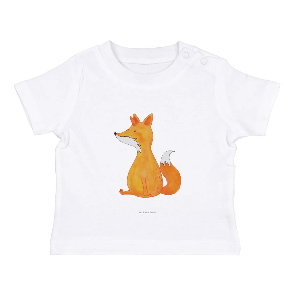 Organic Baby Shirt Einhorn Fuchs Baby T-Shirt, Jungen Baby T-Shirt, Mädchen Baby T-Shirt, Shirt, Einhorn, Einhörner, Einhorn Deko, Pegasus, Unicorn, Fuchs, Unicorns, Fuchshörnchen, Fuchshorn, Foxycorn, Füchse