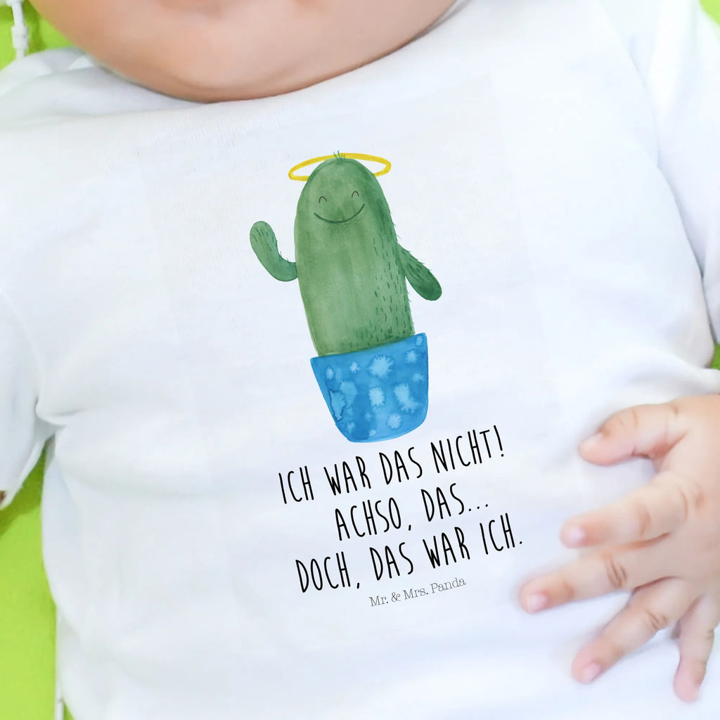 Organic Baby Shirt Kaktus Heilig Baby T-Shirt, Jungen Baby T-Shirt, Mädchen Baby T-Shirt, Shirt, Kaktus, Kakteen, frech, lustig, Kind, Eltern, Familie, Bruder, Schwester, Schwestern, Freundin, Heiligenschein