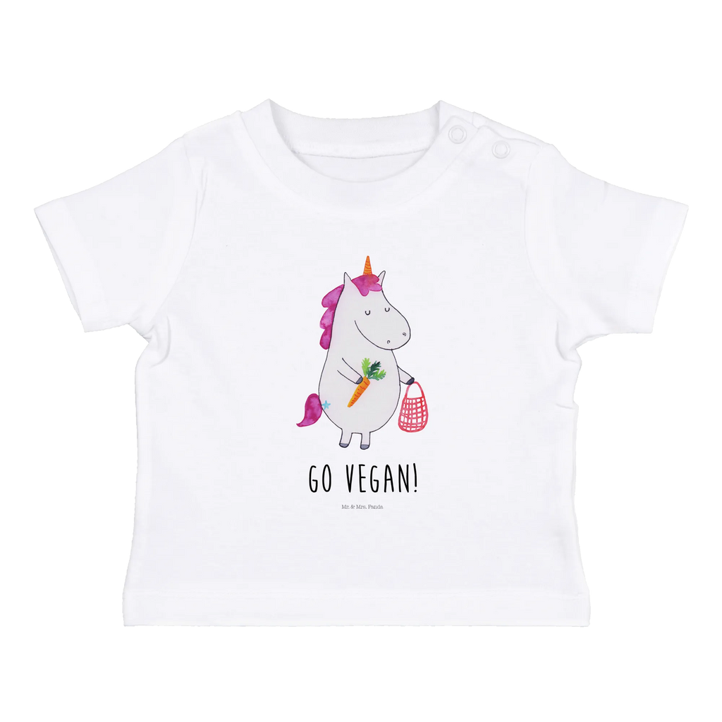 Organic Baby Shirt Einhorn Vegan Baby T-Shirt, Jungen Baby T-Shirt, Mädchen Baby T-Shirt, Shirt, Einhorn, Einhörner, Einhorn Deko, Pegasus, Unicorn, vegan, Gesund leben, Vegetariar, Rohkost, Gesund essen, Veganismus, Veganer