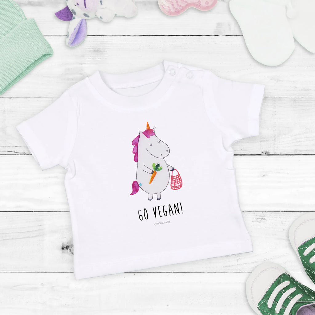 Organic Baby Shirt Einhorn Vegan Baby T-Shirt, Jungen Baby T-Shirt, Mädchen Baby T-Shirt, Shirt, Einhorn, Einhörner, Einhorn Deko, Pegasus, Unicorn, vegan, Gesund leben, Vegetariar, Rohkost, Gesund essen, Veganismus, Veganer