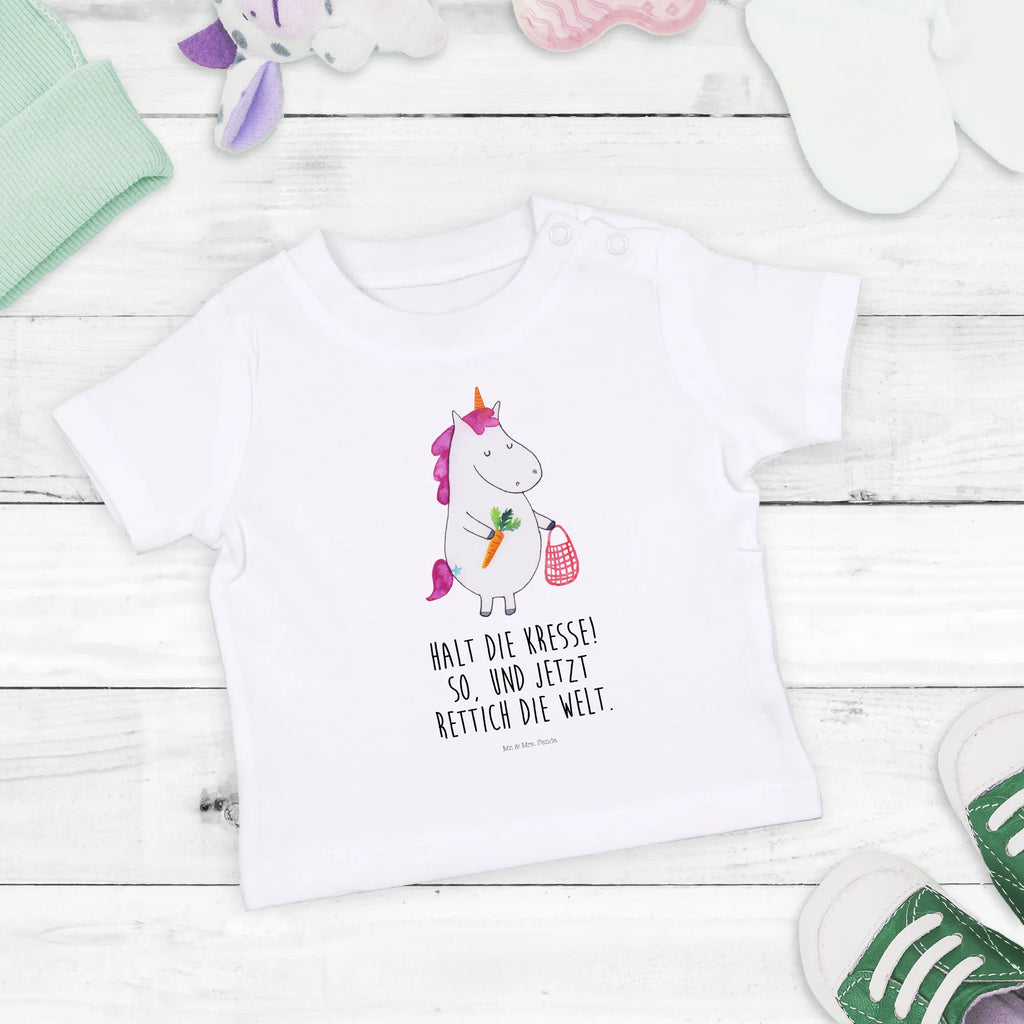 Organic Baby Shirt Einhorn Gemüse Baby T-Shirt, Jungen Baby T-Shirt, Mädchen Baby T-Shirt, Shirt, Einhorn, Einhörner, Einhorn Deko, Pegasus, Unicorn, Biomarkt, Gemüse, Wochenmarkt