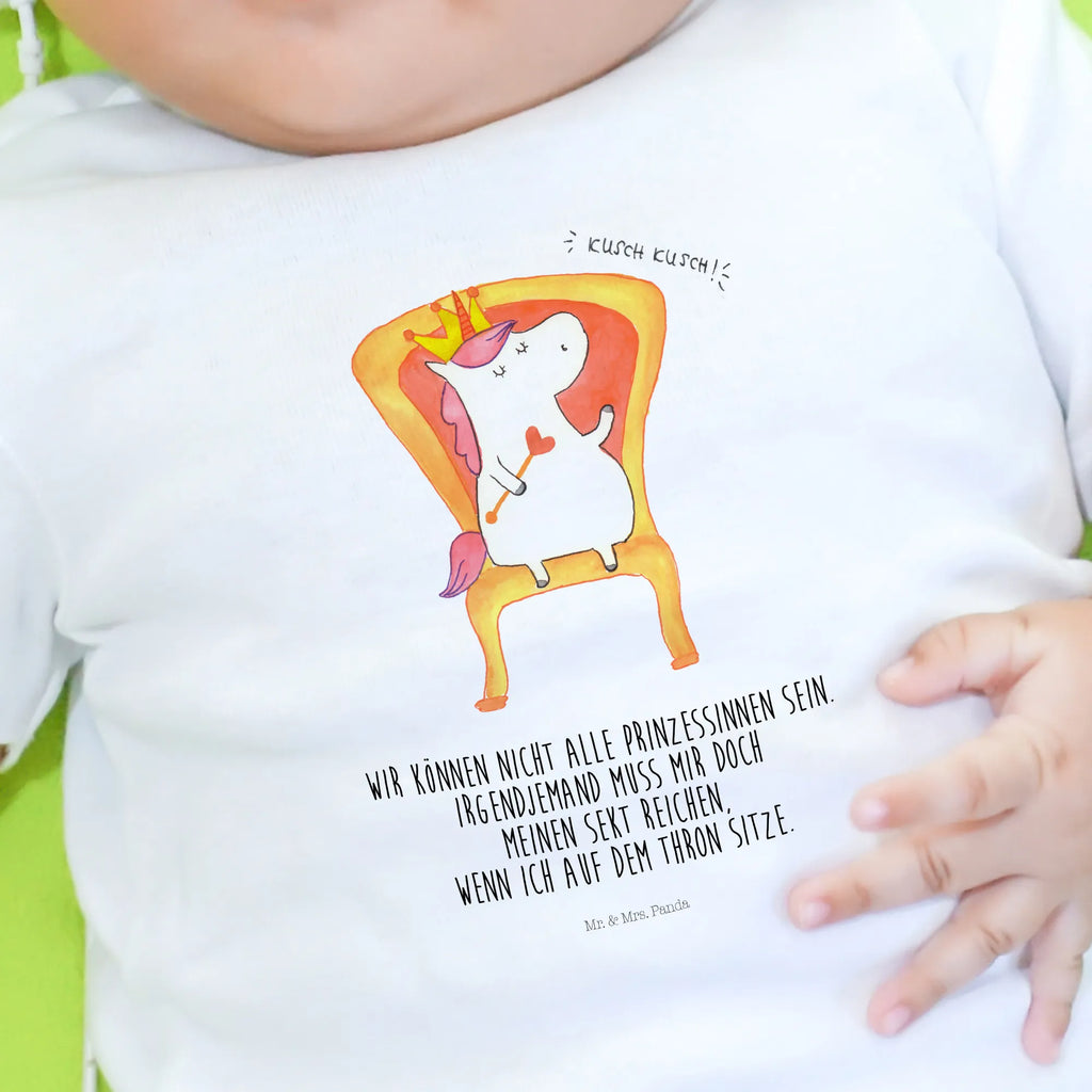 Organic Baby Shirt Einhorn König Baby T-Shirt, Jungen Baby T-Shirt, Mädchen Baby T-Shirt, Shirt, Einhorn, Einhörner, Einhorn Deko, Pegasus, Unicorn, König, Präsident, Bundeskanzler, Herrscher, Kaiser, Prinzessin, Krone