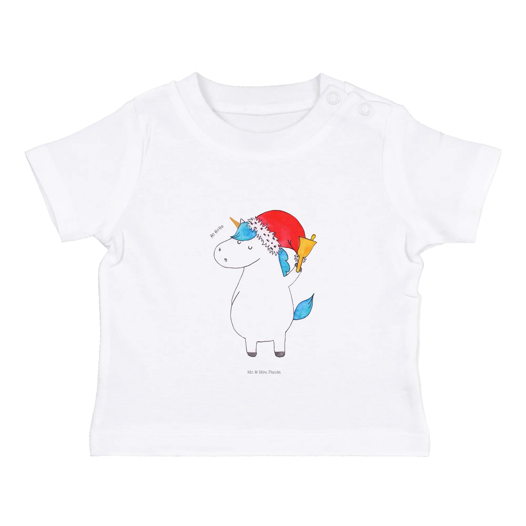 Organic Baby Shirt Einhorn Weihnachtsmann Baby T-Shirt, Jungen Baby T-Shirt, Mädchen Baby T-Shirt, Shirt, Einhorn, Einhörner, Einhorn Deko, Pegasus, Unicorn, Gin, Schokolade, Schoki, Weihnachten, Weihnachtsmann, Nikolaus, Wunschzettel, Wunschliste, Feenstaub