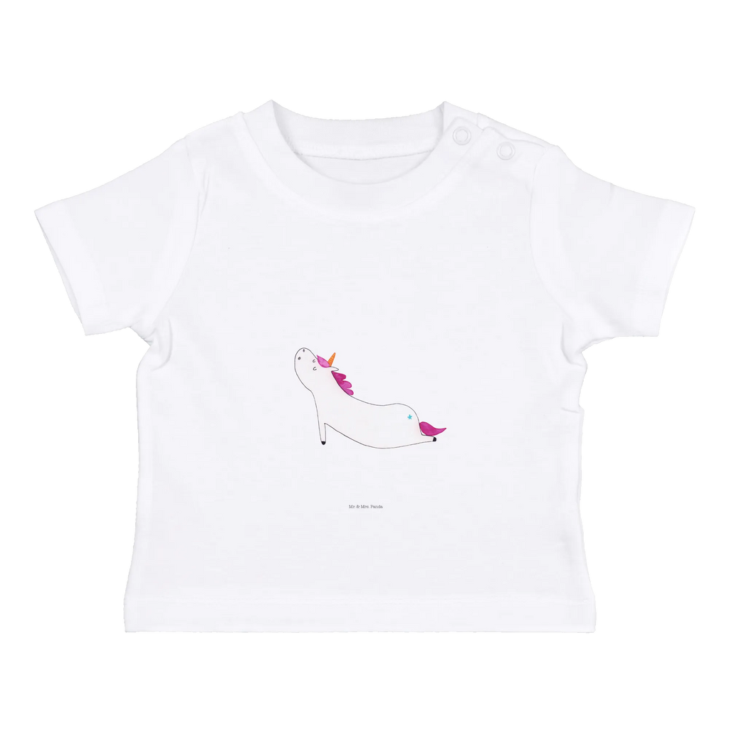 Organic Baby Shirt Einhorn Yoga Baby T-Shirt, Jungen Baby T-Shirt, Mädchen Baby T-Shirt, Shirt, Einhorn, Einhörner, Einhorn Deko, Pegasus, Unicorn, Yoga, Namaste, Achtsamkeit, Entspannung, Joga, Yogamatte, Sport, lustig, witzig, süß