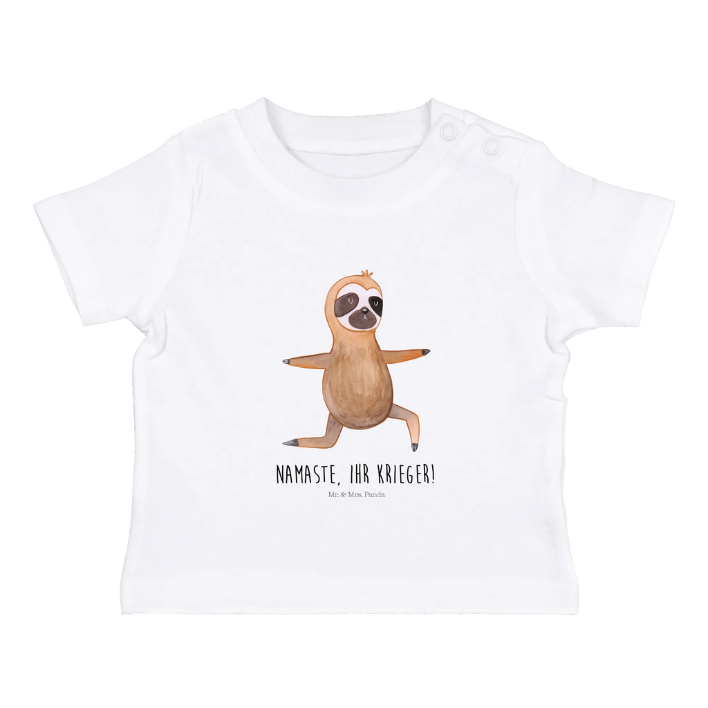 Organic Baby Shirt Faultier Yoga Baby T-Shirt, Jungen Baby T-Shirt, Mädchen Baby T-Shirt, Shirt, Faultier, Faultier Geschenk, Faultier Deko, Faultiere, faul, Lieblingstier, Yoga, Namaste, Krieger, Yogaübungen, Meditation, Atmung, Gelassenheit, Entspannung