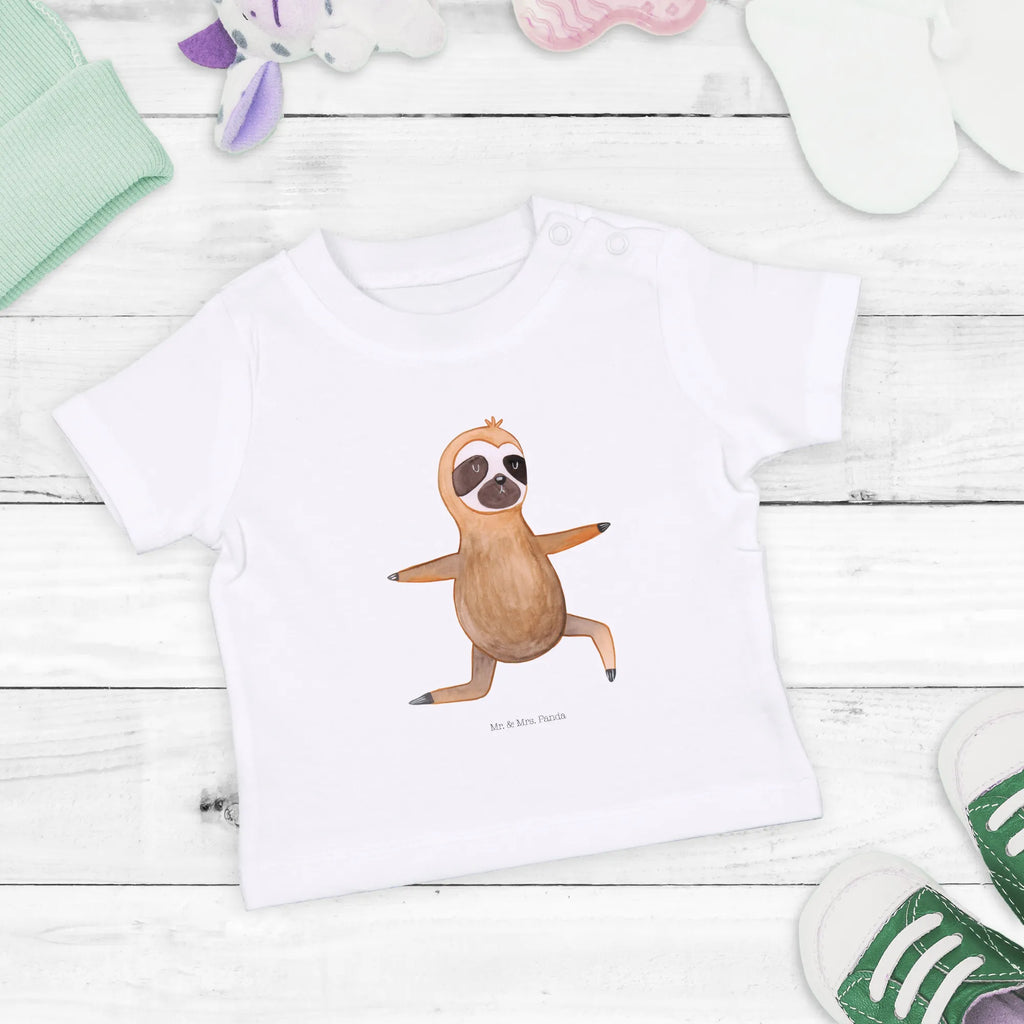 Organic Baby Shirt Faultier Yoga Baby T-Shirt, Jungen Baby T-Shirt, Mädchen Baby T-Shirt, Shirt, Faultier, Faultier Geschenk, Faultier Deko, Faultiere, faul, Lieblingstier, Yoga, Namaste, Krieger, Yogaübungen, Meditation, Atmung, Gelassenheit, Entspannung