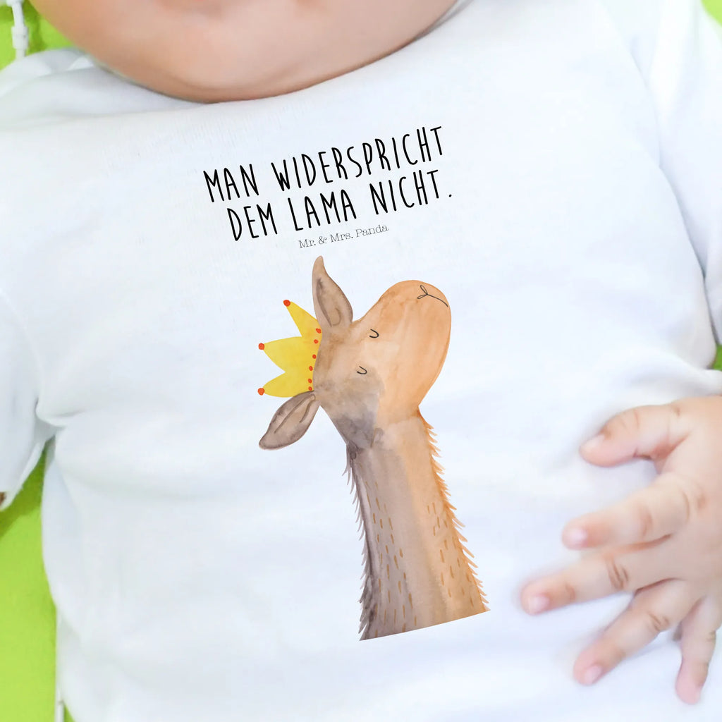 Organic Baby Shirt Lamakopf König Baby T-Shirt, Jungen Baby T-Shirt, Mädchen Baby T-Shirt, Shirt, Lama, Alpaka, Lamas, König, Königin, Freundin, Mama, Papa, Büro Kollege, Kollegin, Chef, Vorgesetzter, Abi, Abitur