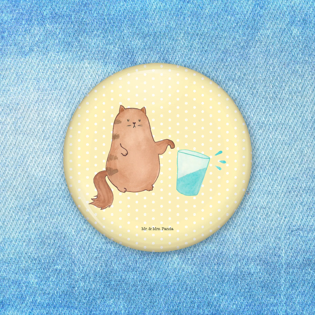 Button Katze Wasserglas 50mm Button, Button, Pin, Anstecknadel, Katze, Katzenmotiv, Katzenfan, Katzendeko, Katzenfreund, Katzenliebhaber, Katzenprodukte, Katzenartikel, Katzenaccessoires, Katzensouvenirs, Katzenliebhaberprodukte, Katzenmotive, Katzen, Kater, Mietze, Cat, Cats, Katzenhalter, Katzenbesitzerin, Haustier, Wasser, Glas