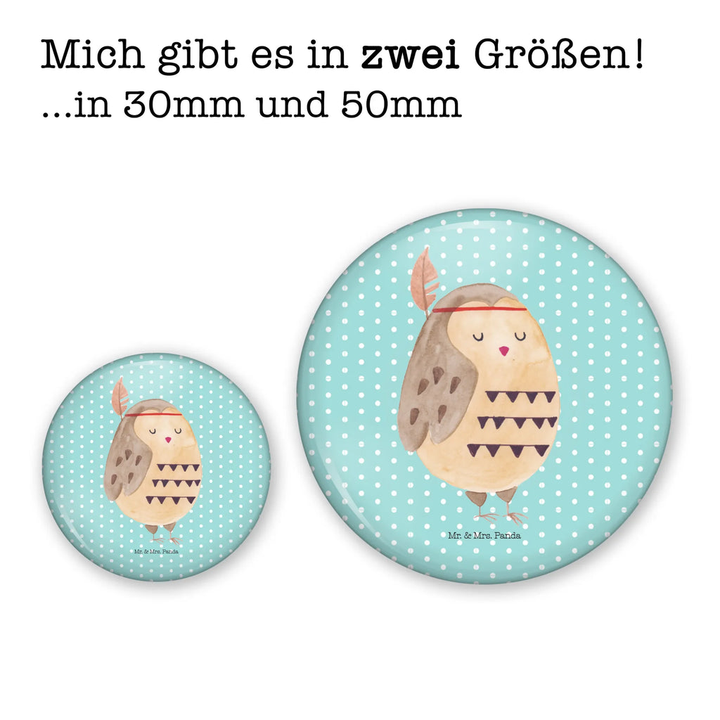 Button Eule Federschmuck 50mm Button, Button, Pin, Anstecknadel, Eule, Eule Deko, Owl, Das Leben ist ein Abenteuer, Reisespruch, Federschmuck, Dekoration