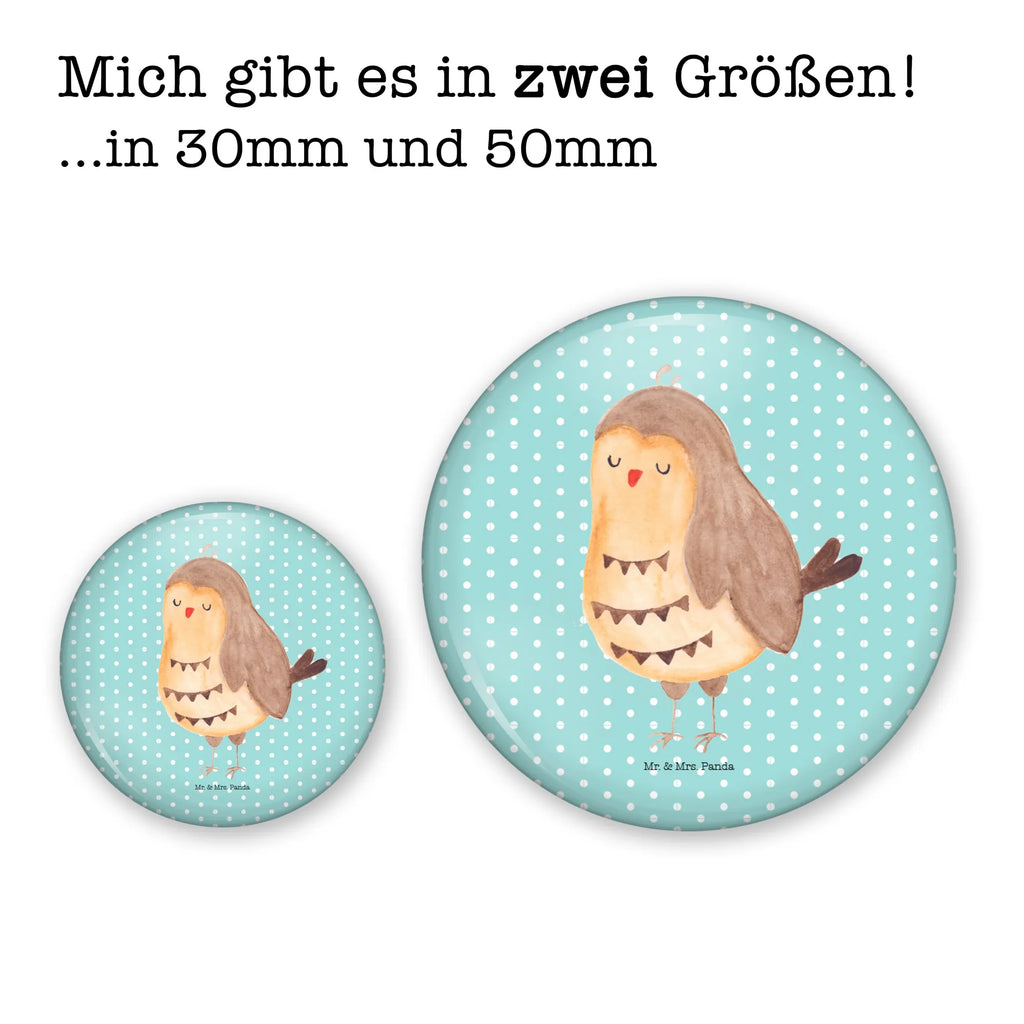 Button Eule Zufrieden 50mm Button, Button, Pin, Anstecknadel, Eule, Eule Spruch, Eule deko, Owl, Liebe Spruch, Romantisch, Wortspiel lustig, Spruch schön, Geschenk Hochzeitstag