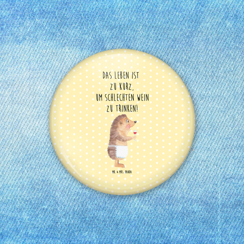 Button Igel mit Wein 50mm Button, Button, Pin, Anstecknadel, Tiermotive, Gute Laune, lustige Sprüche, Tiere, Wein Spruch, Igel, Geschenk Weintrinker, Geschenk Weinliebhaber, Wein Deko, Weinglas, Rotwein, Weißwein, Wein trinken