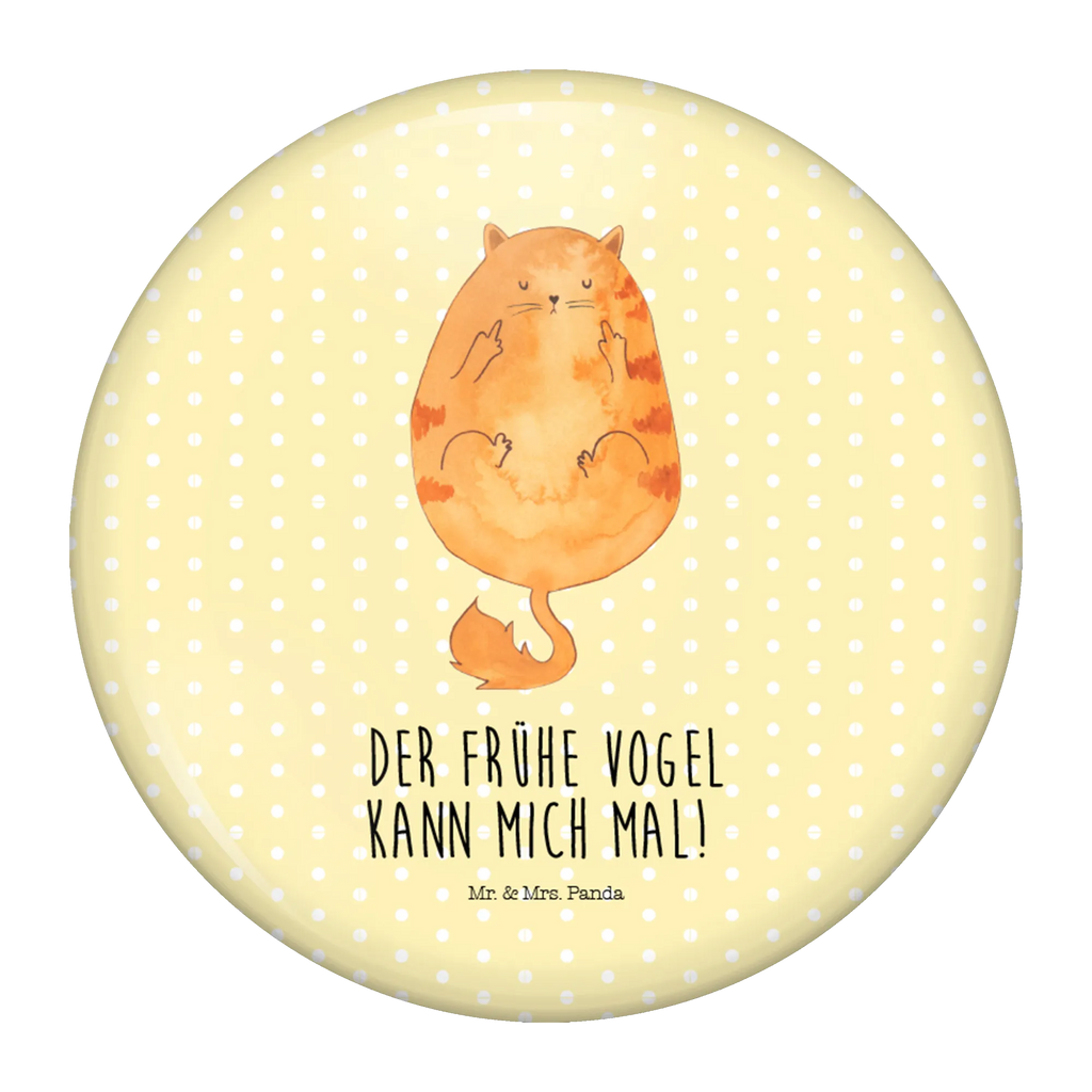 Button Katze Frühaufsteher 50mm Button, Button, Pin, Anstecknadel, Katze, Katzenmotiv, Katzenfan, Katzendeko, Katzenfreund, Katzenliebhaber, Katzenprodukte, Katzenartikel, Katzenaccessoires, Katzensouvenirs, Katzenliebhaberprodukte, Katzenmotive, Der frühe Vogel kann mich mal, Morgenmuffel, Frühaufsteher, Kaffee, Katzen, Kater, Mietze