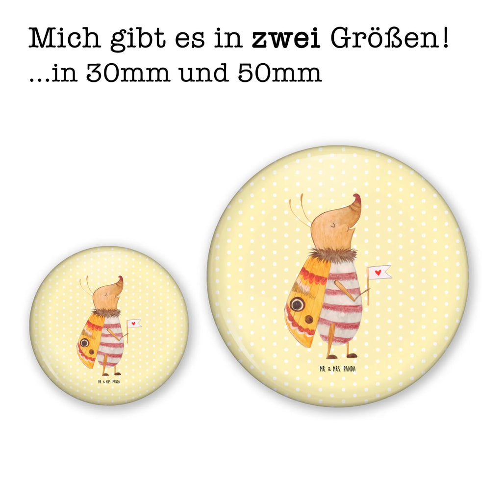 Button Nachtfalter mit Fähnchen 50mm Button, Button, Pin, Anstecknadel, Tiermotive, Gute Laune, lustige Sprüche, Tiere, Nachtfalter, Käfer, Spruch lustig, Spruch witzig, süß, niedlich, Küche Deko, Was kostet die Welt