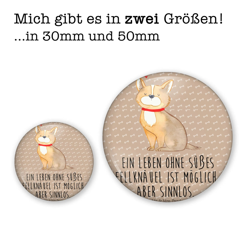 Button Hundeglück 50mm Button, Button, Pin, Anstecknadel, Hund, Hundemotiv, Haustier, Hunderasse, Tierliebhaber, Hundebesitzer, Sprüche, Corgie, Hundeliebe, Spruch, Hundemama, Liebe