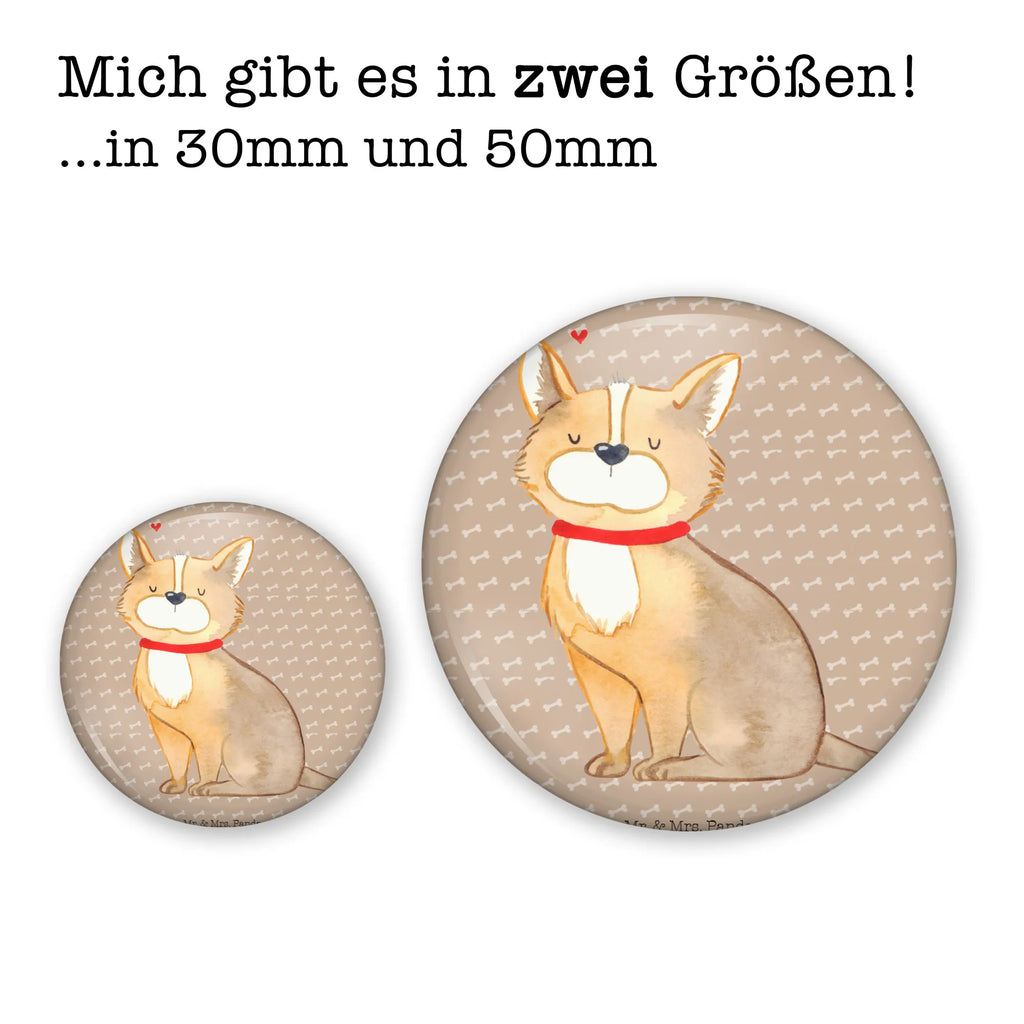 Button Hundeglück 50mm Button, Button, Pin, Anstecknadel, Hund, Hundemotiv, Haustier, Hunderasse, Tierliebhaber, Hundebesitzer, Sprüche, Corgie, Hundeliebe, Spruch, Hundemama, Liebe