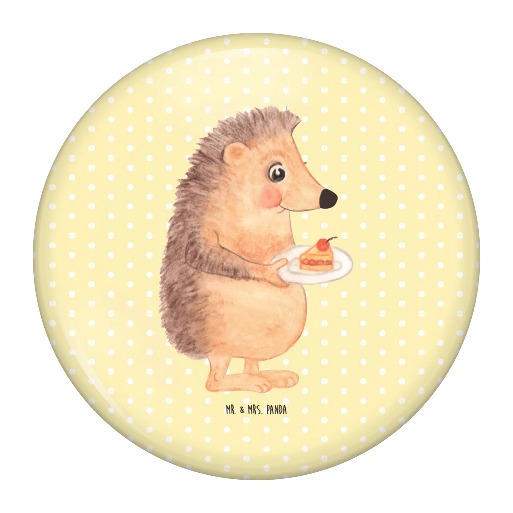 Button Igel mit Kuchenstück 50mm Button, Button, Pin, Anstecknadel, Tiermotive, Gute Laune, lustige Sprüche, Tiere, Igel, Essen Spruch, Kuchen, Backen Geschenk, Kuchen backen, Einladung Party, Geburtstagskuchen, Torte