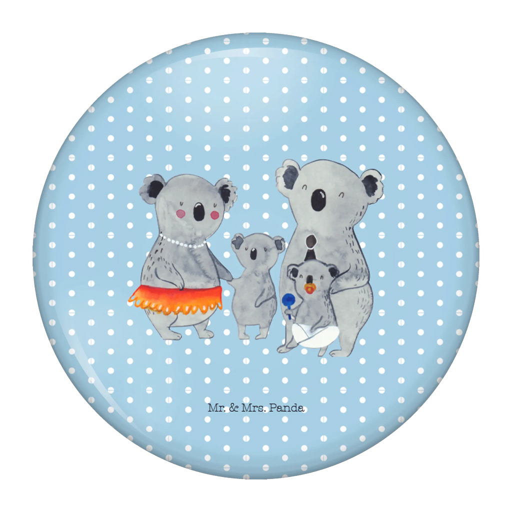 Button Koala Familie 50mm Button, Button, Pin, Anstecknadel, Familie, Vatertag, Muttertag, Bruder, Schwester, Mama, Papa, Oma, Opa, Koala, Koalas, Family, Kinder, Geschwister, Familienleben