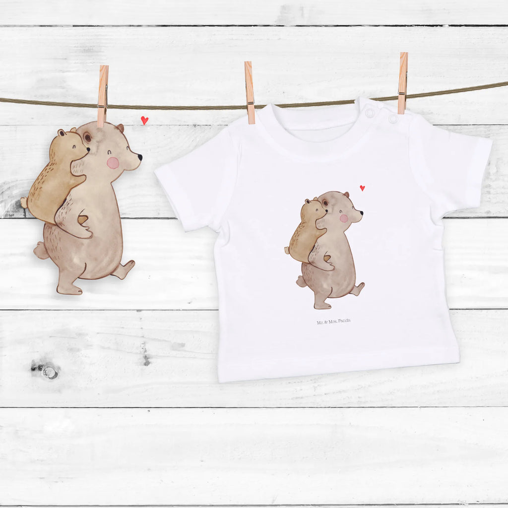 Organic Baby Shirt Papa Bär Baby T-Shirt, Jungen Baby T-Shirt, Mädchen Baby T-Shirt, Shirt, Familie, Vatertag, Muttertag, Bruder, Schwester, Mama, Papa, Oma, Opa, Geschenk, Vater, Papi, Vati, Onkel, Geburtstag