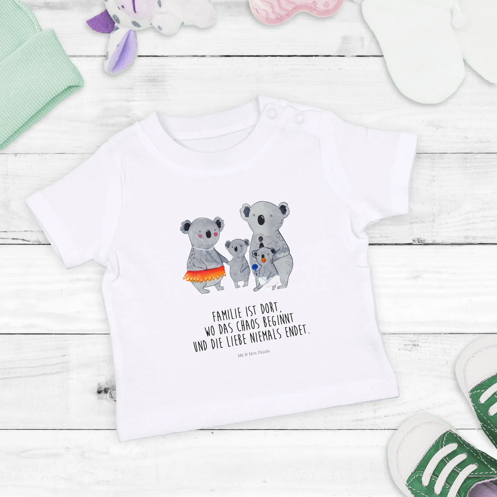 Organic Baby Shirt Koala Familie Baby T-Shirt, Jungen Baby T-Shirt, Mädchen Baby T-Shirt, Shirt, Familie, Vatertag, Muttertag, Bruder, Schwester, Mama, Papa, Oma, Opa, Koala, Koalas, Family, Kinder, Geschwister, Familienleben