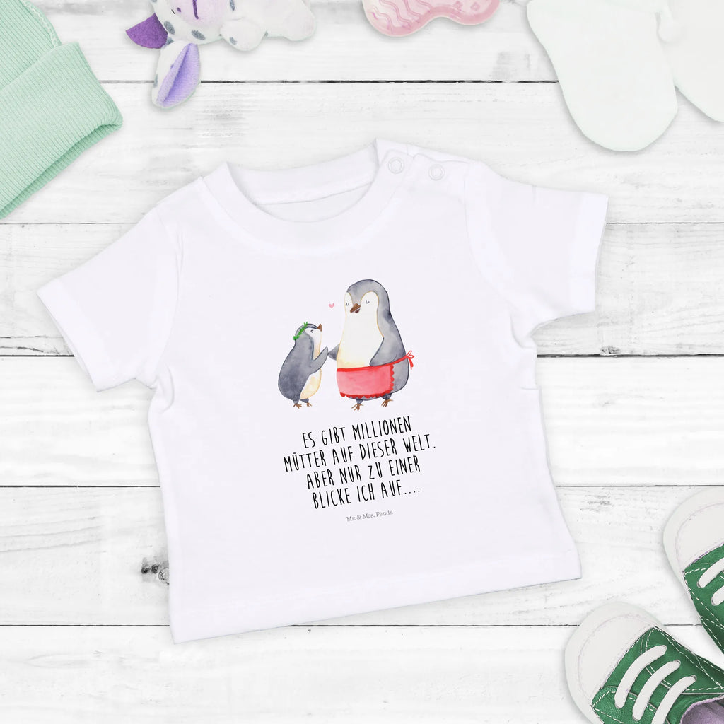 Organic Baby Shirt Pinguin mit Kind Baby T-Shirt, Jungen Baby T-Shirt, Mädchen Baby T-Shirt, Shirt, Familie, Vatertag, Muttertag, Bruder, Schwester, Mama, Papa, Oma, Opa, Geschenk, Mami, Mutti, Mutter, Geburststag