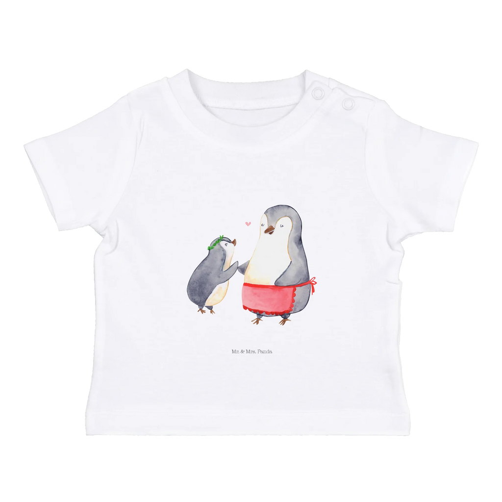 Organic Baby Shirt Penguin with child Baby T-Shirt, Jungen Baby T-Shirt, Mädchen Baby T-Shirt, Shirt, Familie, Vatertag, Muttertag, Bruder, Schwester, Mama, Papa, Oma, Opa, Geschenk, Mami, Mutti, Mutter, Geburststag