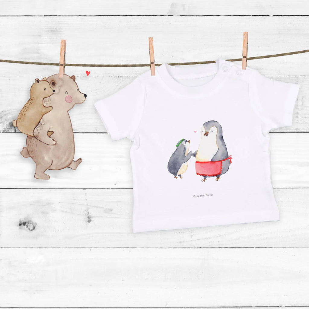 Organic Baby Shirt Pinguin mit Kind Baby T-Shirt, Jungen Baby T-Shirt, Mädchen Baby T-Shirt, Shirt, Familie, Vatertag, Muttertag, Bruder, Schwester, Mama, Papa, Oma, Opa, Geschenk, Mami, Mutti, Mutter, Geburststag