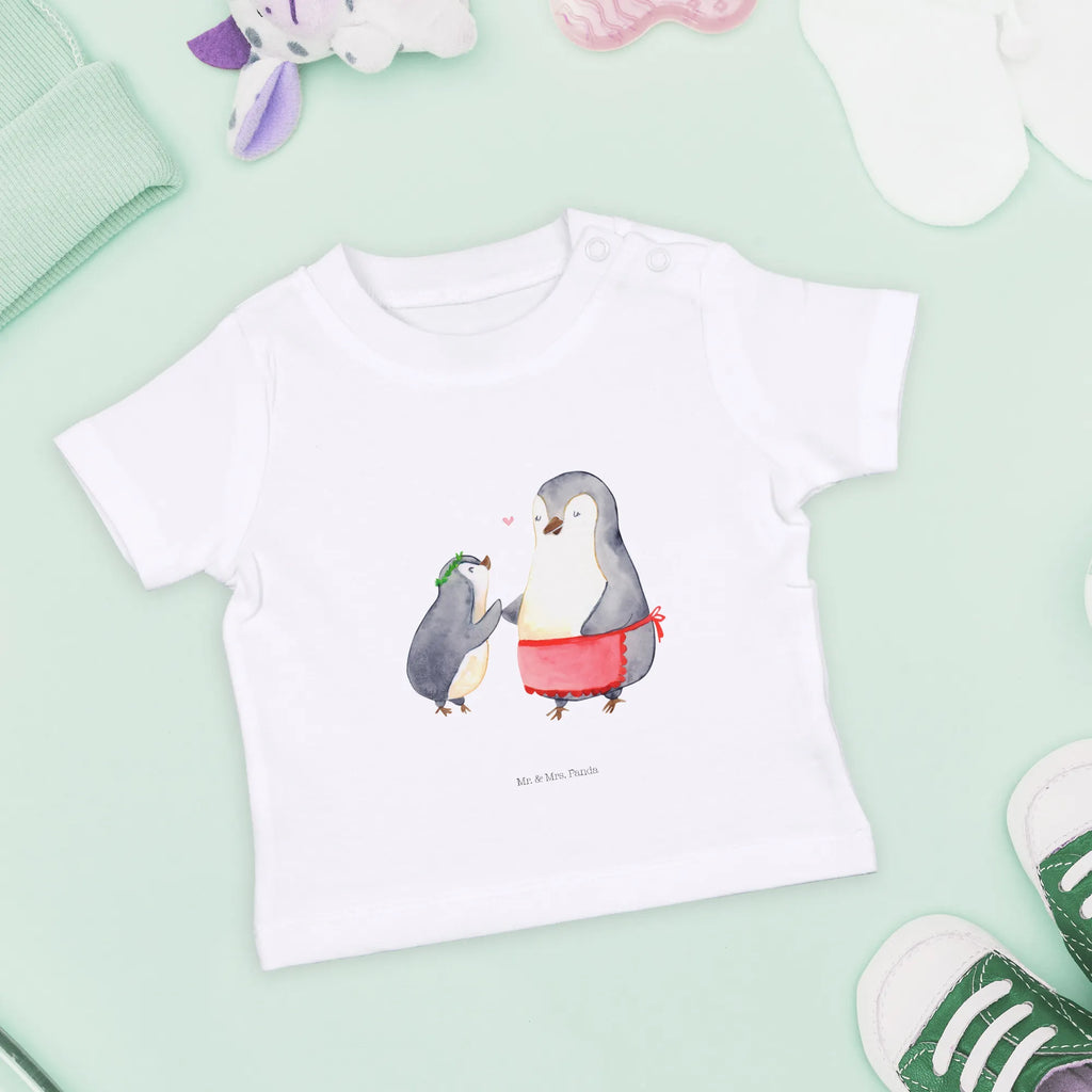 Organic Baby Shirt Pinguin mit Kind Baby T-Shirt, Jungen Baby T-Shirt, Mädchen Baby T-Shirt, Shirt, Familie, Vatertag, Muttertag, Bruder, Schwester, Mama, Papa, Oma, Opa, Geschenk, Mami, Mutti, Mutter, Geburststag