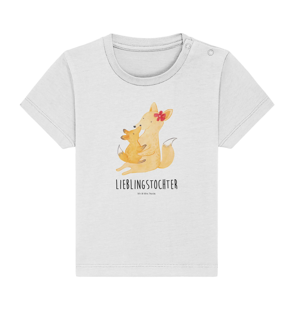 Organic Baby Shirt Fuchs Mama Baby T-Shirt, Jungen Baby T-Shirt, Mädchen Baby T-Shirt, Shirt, Familie, Vatertag, Muttertag, Bruder, Schwester, Mama, Papa, Oma, Opa, Mutter, Tochter, Lieblingstochter, Beste Tochter, Geschenk