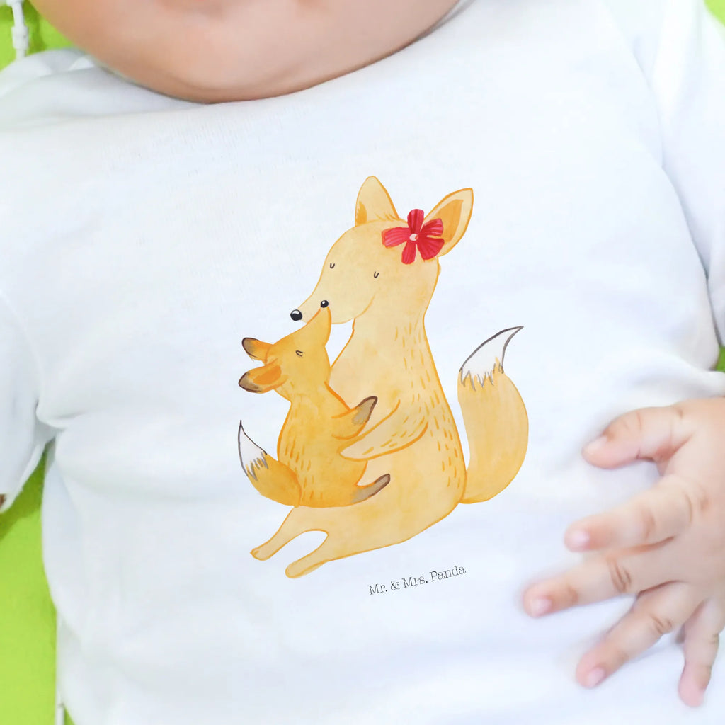 Organic Baby Shirt Fuchs Mama Baby T-Shirt, Jungen Baby T-Shirt, Mädchen Baby T-Shirt, Shirt, Familie, Vatertag, Muttertag, Bruder, Schwester, Mama, Papa, Oma, Opa, Mutter, Tochter, Lieblingstochter, Beste Tochter, Geschenk