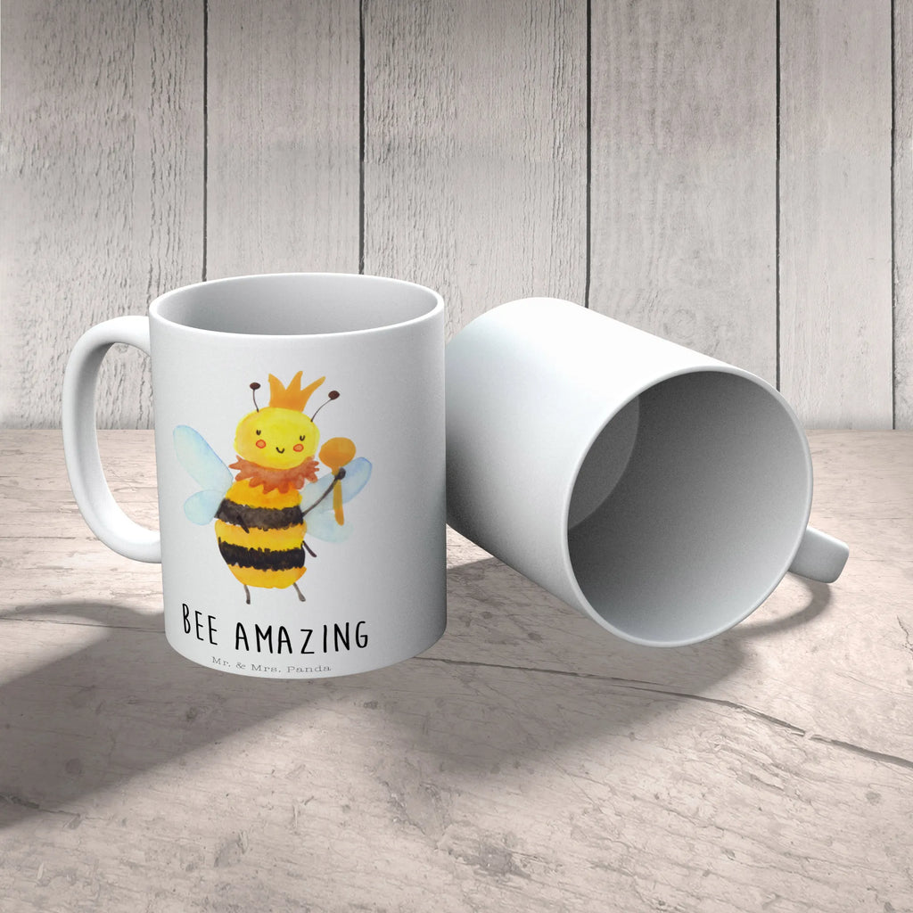 Tasse Biene König Tasse, Kaffeetasse, Teetasse, Becher, Kaffeebecher, Teebecher, Keramiktasse, Porzellantasse, Büro Tasse, Geschenk Tasse, Tasse Sprüche, Tasse Motive, Kaffeetassen, Tasse bedrucken, Designer Tasse, Cappuccino Tassen, Schöne Teetassen, Biene, Wespe, Hummel