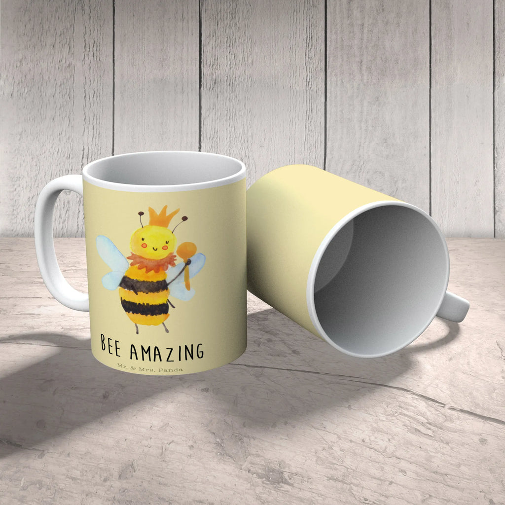 Tasse Biene König Tasse, Kaffeetasse, Teetasse, Becher, Kaffeebecher, Teebecher, Keramiktasse, Porzellantasse, Büro Tasse, Geschenk Tasse, Tasse Sprüche, Tasse Motive, Kaffeetassen, Tasse bedrucken, Designer Tasse, Cappuccino Tassen, Schöne Teetassen, Biene, Wespe, Hummel