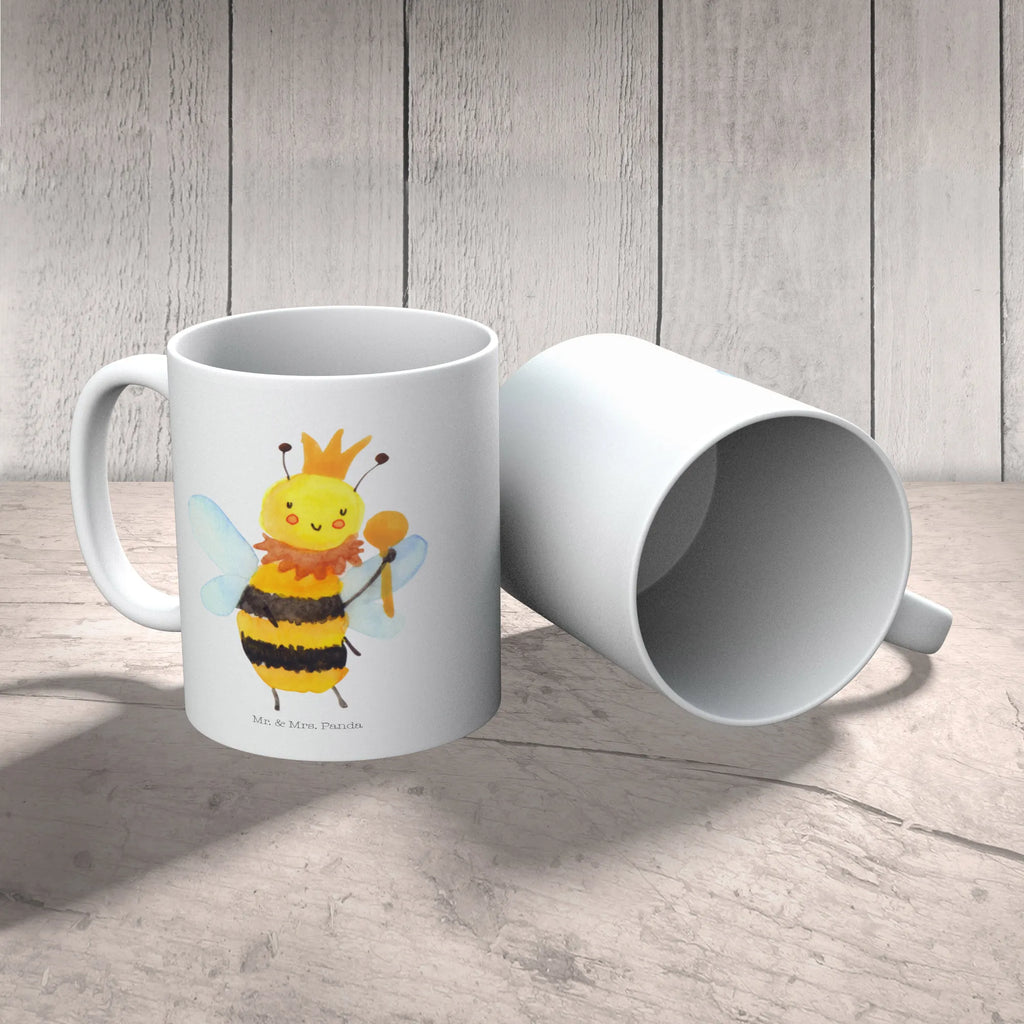 Tasse Biene König Tasse, Kaffeetasse, Teetasse, Becher, Kaffeebecher, Teebecher, Keramiktasse, Porzellantasse, Büro Tasse, Geschenk Tasse, Tasse Sprüche, Tasse Motive, Kaffeetassen, Tasse bedrucken, Designer Tasse, Cappuccino Tassen, Schöne Teetassen, Biene, Wespe, Hummel