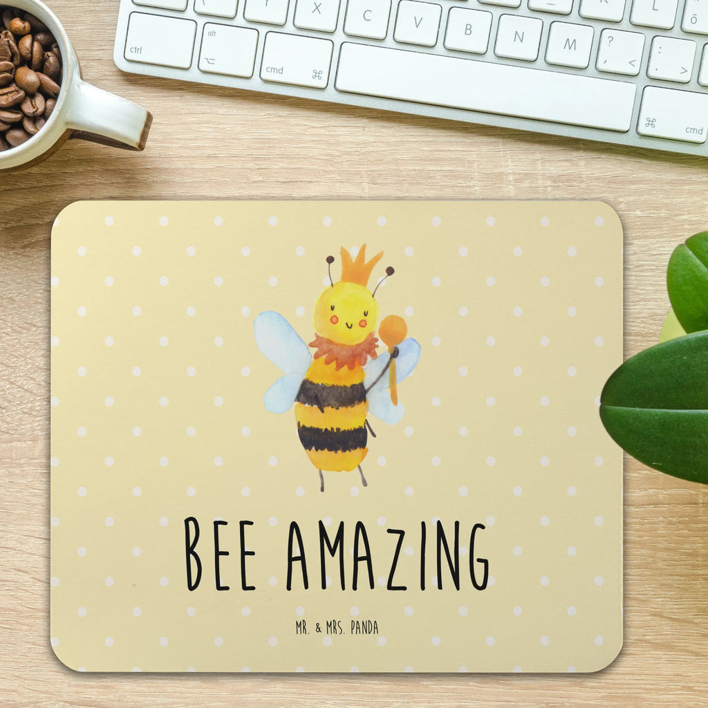 Mauspad Biene König Mousepad, Computer zubehör, Büroausstattung, PC Zubehör, Arbeitszimmer, Mauspad, Einzigartiges Mauspad, Designer Mauspad, Mausunterlage, Mauspad Büro, Biene, Wespe, Hummel