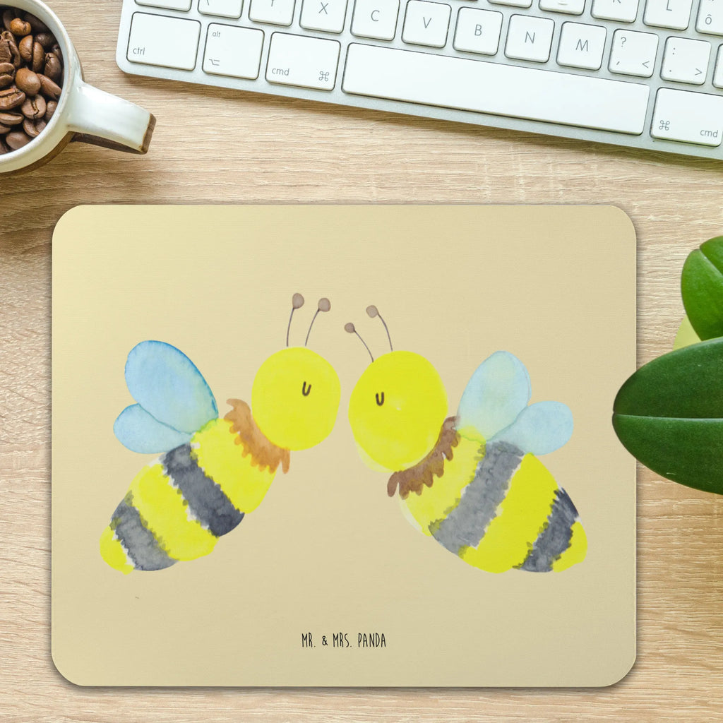 Mauspad Biene Liebe Mousepad, Computer zubehör, Büroausstattung, PC Zubehör, Arbeitszimmer, Mauspad, Einzigartiges Mauspad, Designer Mauspad, Mausunterlage, Mauspad Büro, Biene, Wespe, Hummel