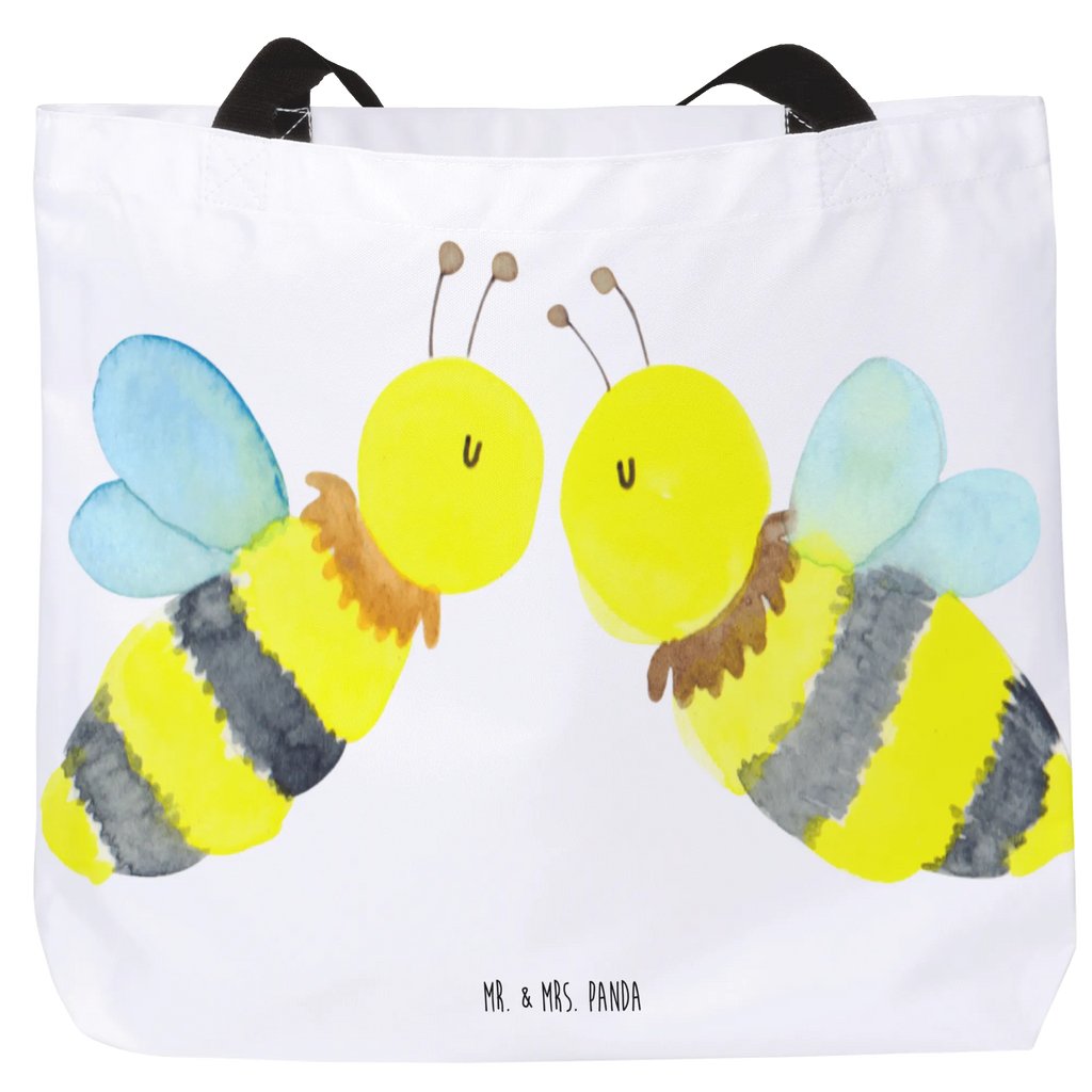 Shopper Biene Liebe Beutel, Einkaufstasche, Tasche, Strandtasche, Einkaufsbeutel, Shopper, Schultasche, Freizeittasche, Tragebeutel, Schulbeutel, Alltagstasche, Biene, Wespe, Hummel