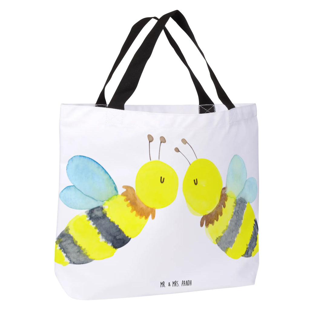 Shopper Biene Liebe Beutel, Einkaufstasche, Tasche, Strandtasche, Einkaufsbeutel, Shopper, Schultasche, Freizeittasche, Tragebeutel, Schulbeutel, Alltagstasche, Biene, Wespe, Hummel